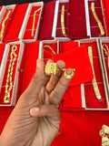 COMBO ASHOK STUMB RING + EARRING